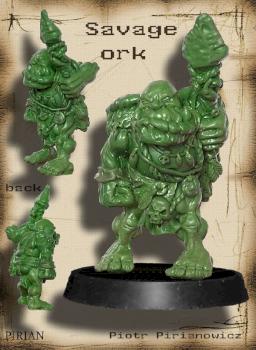 Savage ork by Pirian