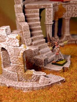 Tower Ruin by aku djinn
