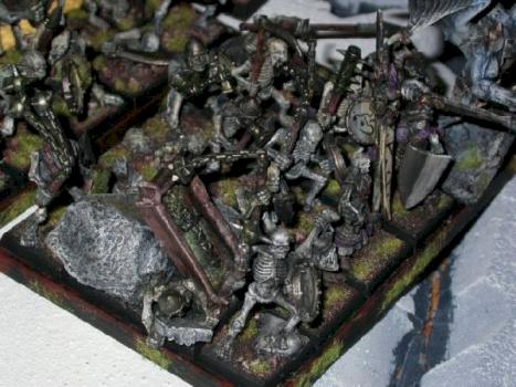 Weird shot of some Skeletons by Duckteasah