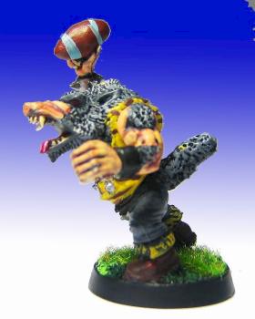 Werewolfthrower for Bloodbowl by hahnc77