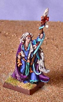 Bretonnian Damsel Elise on Foot by Bevfore