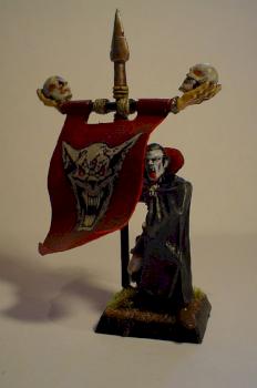 Von Carstein standart bearer by Aldarion