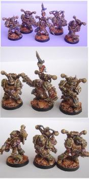 nurgle space marines by armees de gehenne