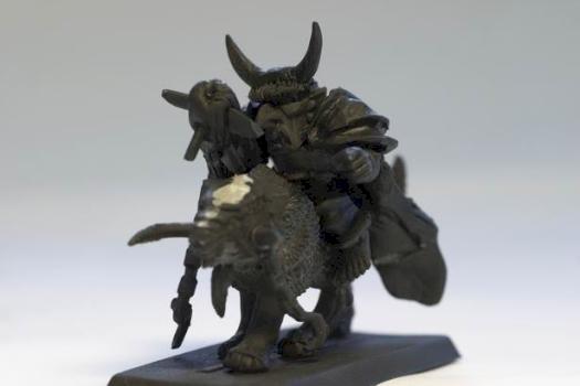 Goblin Waaghboss - WIP - by hahnc77