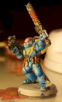 WIP: An Ultramarine by Mewi la Pintora