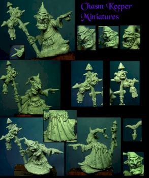 goblin the sorcerer (28 mm) by Chasm Keeper