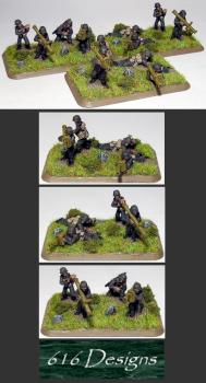 Flames of war German Sturmkompanie Panzerschreck teams. by E616
