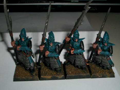 Darkelf Spearmen by OlliNi
