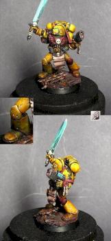 Imperial Fist Captain by jarhead