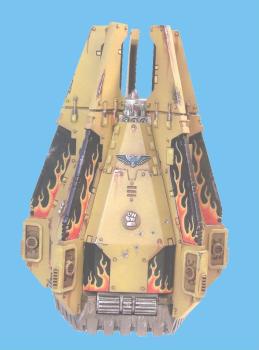 Imperial Fist Drop Pod by Damned Fist