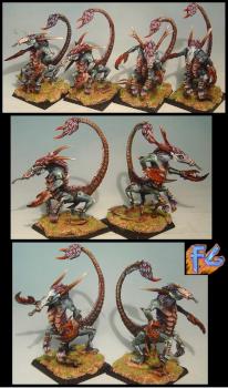 4 betes de slaanesh by grosbob2