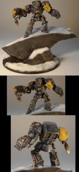 Space Wolves Terminator by Kyrius