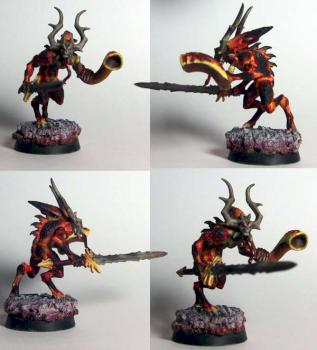 Bloodletter with instrument of Chaos by Risen