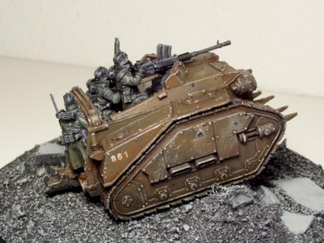 DEATH KORPS OF KRIEG GRENADIER CENTAUR LIGHT ASSAULT CARRIER by Arimil