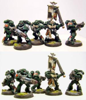 Dark Angels Tactical Squad by eggmcmuffin