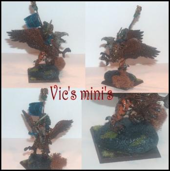 Empire Karl Franz on Griffon/Deathclaw by vicsminis