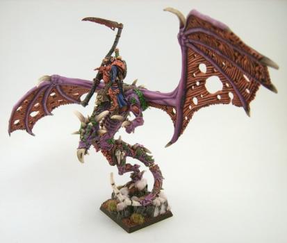 Vampire Lord on Zombie Dragon. by ElvenH