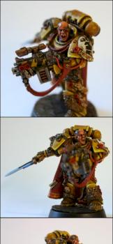Imperial Fist Commander by Guber