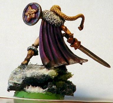 Freya Rear shot Reaper Viking girl by terrainmonkey