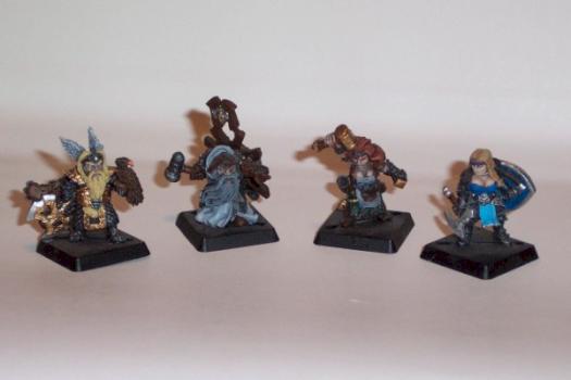 Four Dwarves by The Snozzberry