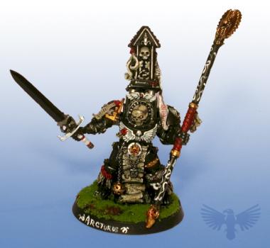Ultramarine Terminator Chaplain by thatguyjames