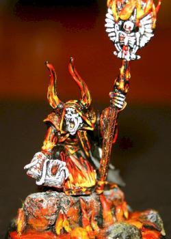 Chaos Pyromancer Sorceror by Wee Tam