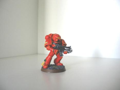 Blood Angels tactical space marine 2nd shot by Sanguinius