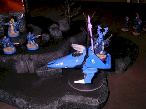 Eldar Farseer on a Jetbike by farseer Ixchel