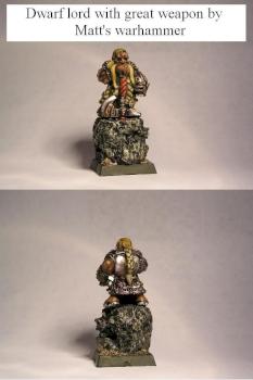 dwarf lord/ thane with great weapon by matthew5276