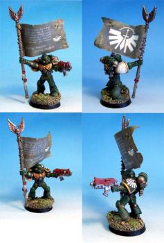 Dark Angel Standard Bearer by Claus Staal