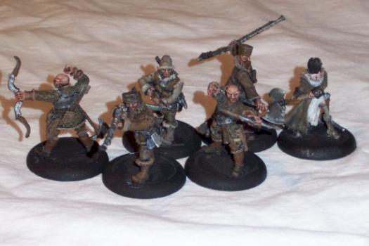 Kossite Woodsmen (and Woman) by The Snozzberry