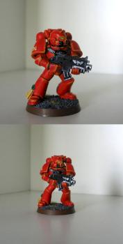 Blood Angels Tactical Space Marine 1 by Sanguinius