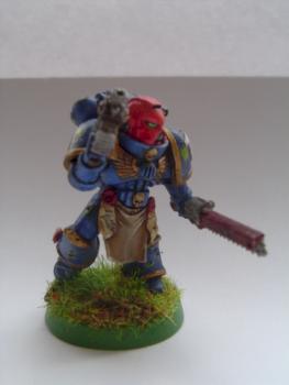 Tactical squad Ultramarine sergeant by kerrigan