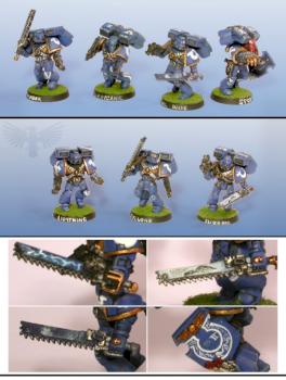 Ultramarine Assault Squad by thatguyjames