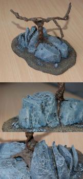Warhammer scenery : dead tree by xn3city