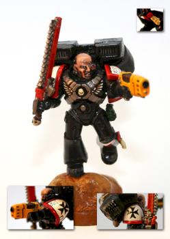 Black Templars Assault Marine by Russ