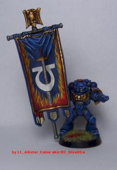 Ultramarine standardbearer by MC ShreDDa