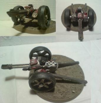Self made Ork Zzap Gun by BlackHunter