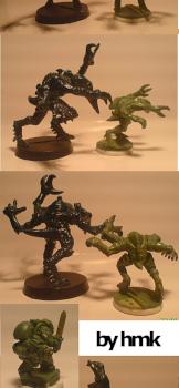 Mini Genestealer + Mini Terminator arms by Arekarkadiusz