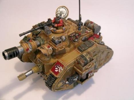 Imperial Guard Ilio Leman Russ Tank 7 by bonecamp1779