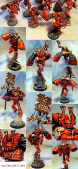 Khornate Raptors by bilewinters
