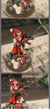 Eldar Santa Deathjester by Sachiel