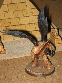 Ra - Daemon Prince of the Horus Hawks by hailstop