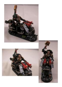 Space Marine Chaplain on Bike by Grimjaw