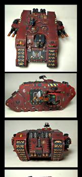 Forgeworld BloodAngels LandRaider by yeoldemodelshoppe
