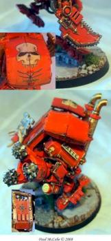 Khornate Dreadnought by bilewinters