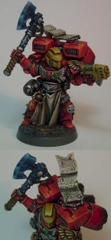 Blood Angels Assault Squad Sergeant by gasmann