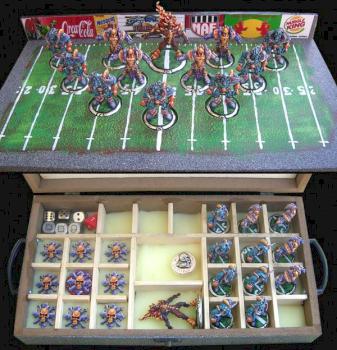Box blood bowl team and my caos team conversion by borak