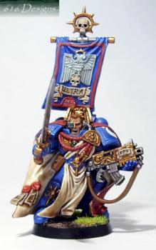 Space marines Ultramarines Captain by E616