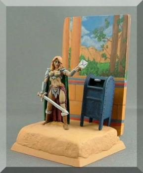 The Chick is in the Mail by Valloa
